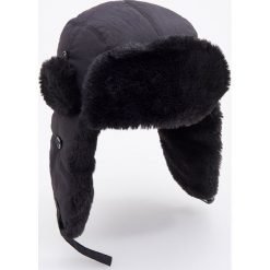 Czapka uszatka - Czarny. Czarne czapki i kapelusze męskie Reserved. Za 69.99 zł.