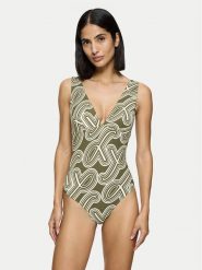 Triumph Strój kąpielowy Flex Smart Summer 10217813 Zielony. Zielone kostiumy jednoczęściowe damskie Triumph, bez wzorów, z syntetyku. Za 239.99 zł.