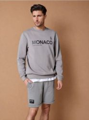 Szorty dresowe - szary. Szare szorty męskie Sinsay, l, z aplikacjami, z dresówki. W wyprzedaży za 29.99 zł.