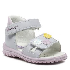 Sandały Primigi. Szare sandały dziewczęce Primigi, bez zapięcia. Za 189.99 zł.