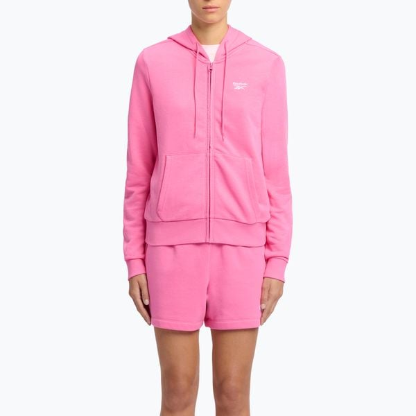 Bluza damska Under Armour Rival Fleece Piped HZ Hoodie. Czerwone bluzy damskie Reebok, l, bez wzorów, z bawełny, bez kaptura. Za 189.99 zł.