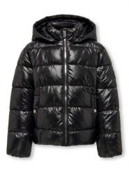 Kids ONLY Kurtka zimowa 15306406 Czarny Regular Fit. Czarne buty zimowe dziewczęce Kids Only, bez wzorów, z syntetyku, bez zapięcia. Za 209.99 zł.