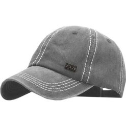 Czapka z Daszkiem, Szara z Przeszyciami, Fastryga, Letnia, 100% BAWEŁNA, Przewiewna -Pako Jeans. Szare czapki i kapelusze męskie Pako Jeans, na lato, bez wzorów, z bawełny. Za 49.00 zł.