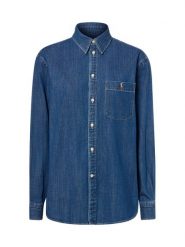 Polo Ralph Lauren bluzka dżinsowa Kobiety Bawełna (100%) niebieski, L. Niebieskie bluzki damskie Polo Ralph Lauren, l, bez wzorów, z bawełny, bez kołnierzyka, bez ramiączek. Za 1,199.95 zł.