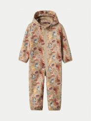 NAME IT Kombinezon softshell Alfa 13232337 Beżowy Regular Fit. Brązowe buty zimowe dziewczęce Name it, bez wzorów, z softshellu, bez zapięcia. Za 179.99 zł.