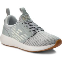 Sneakersy EA7 EMPORIO ARMANI - X8X023 XCC05 00460 Grey High Rise. Półbuty damskie marki EA7 Emporio Armani. W wyprzedaży za 419.00 zł.