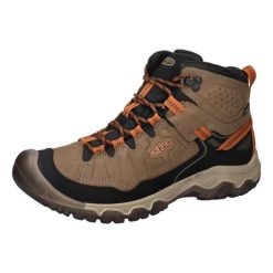 Buty trekkingowe TARGHEE IV MID WP M Keen. Brązowe trekkingi męskie Keen. Za 783.00 zł.