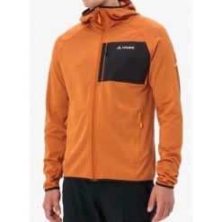 Bluza polarowa męska Vaude Tekoa Fleece Jacket II. Brązowe bluzy męskie Vaude, m, bez wzorów, z polaru, bez kaptura. Za 282.99 zł.