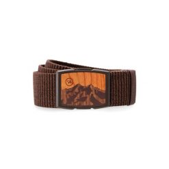 Pasek Arcade Woody - heather walnut. Brązowe paski damskie ARCADE, bez wzorów. Za 134.99 zł.