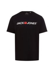 Jack & Jones T-shirt Mężczyźni Dżersej czarny, XL. Czarne t-shirty męskie Jack & Jones, m, bez wzorów, z dżerseju, bez kołnierzyka. Za 64.95 zł.
