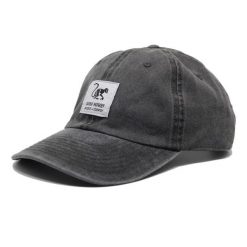 Czapka z daszkiem - Postarzany wygląd - Bez usztywnienia / Dorośli (Czarna). Czarne czapki i kapelusze męskie SURF MONKEY, z aplikacjami, z bawełny. Za 159.95 zł.