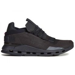 Buty do chodzenia damskie On Running Cloudnova Czarne. Czarne obuwie sportowe damskie On Running, bez wzorów, trekkingowe. Za 499.00 zł.