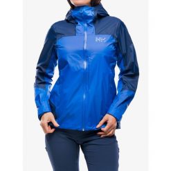 Kurtka przeciwdeszczowa damska Helly Hansen Verglas 2L Shell Jacket. Niebieskie kurtki sportowe damskie Helly Hansen, l, bez wzorów, bez kaptura, trekkingowe. Za 1,034.00 zł.