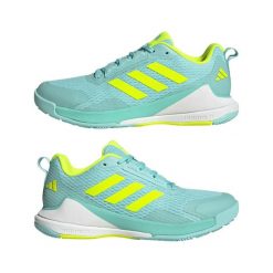 Damskie buty halowe adidas Novaflight 2. Niebieskie obuwie sportowe damskie Adidas, bez wzorów, do siatkówki. Za 466.00 zł.