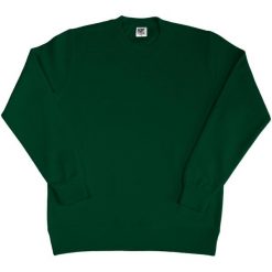 Damska Bluza Z Długim Rękawem I Okrągłym Dekoltem. Zielone bluzy damskie SG, xl, bez wzorów, bez kaptura. Za 77.99 zł.