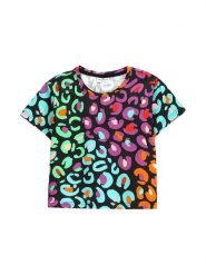 Coccodrillo T-Shirt WC5143202MGJ Kolorowy Regular Fit. T-shirty i topy dla dziewczynek COCCODRILLO, bez wzorów, z bawełny, bez ramiączek. Za 39.99 zł.