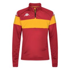 Bluza Kappa Dovare. Czerwone bluzy męskie Kappa, xl, bez wzorów, bez kaptura, na fitness i siłownię. W wyprzedaży za 131.50 zł.