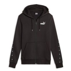 Bluza Sportowa Damska Puma Ess Tape Fz Fl. Czarne bluzy damskie Puma, s, bez wzorów, z kapturem. Za 231.80 zł.