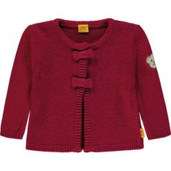 Kardigan w kolorze czerwonym. Swetry dla dziewczynek marki bonprix. W wyprzedaży za 147.95 zł.