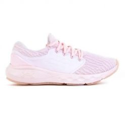 Buty do biegania damskie Under Armour Charged Vantage. Czerwone obuwie sportowe damskie Under Armour, bez wzorów, z gumy, do biegania. Za 259.99 zł.