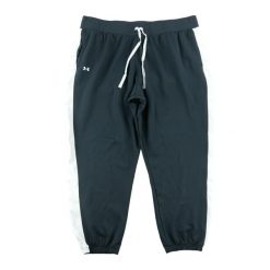 Spodnie dresowe damskie czarne. Czarne spodnie sportowe damskie Under Armour, l, bez wzorów, z dresówki, do biegania. Za 106.46 zł.