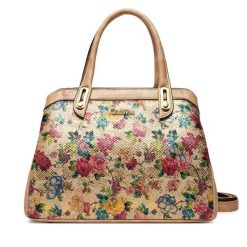 Torebka Laura Vita. Brązowe torebki do ręki damskie Laura Vita, bez wzorów, klasyczne, bez dodatków. Za 279.99 zł.