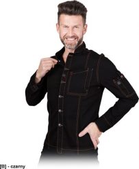 R.E.I.S. MUSETTO - Bluza kucharska z długim rękawem, męska 2XL. Bluzy męskie R.E.I.S., m, bez wzorów, bez kaptura. Za 143.44 zł.