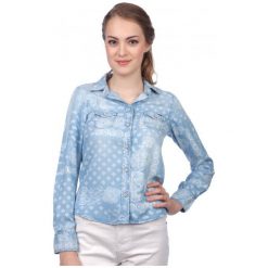 Pepe Jeans Koszula Damska Freedom S Niebieski. Koszule damskie marki Pepe Jeans. W wyprzedaży za 205.00 zł.