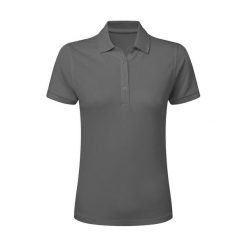 Damska Koszulka Polo Signature Stretch Bez Metki. Brązowe koszulki sportowe damskie SG, xl, bez wzorów, bez kołnierzyka, bez ramiączek. Za 88.99 zł.