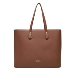 Torebka JENNY. Brązowe torebki do ręki damskie Jenny, bez wzorów, klasyczne, bez dodatków. Za 129.99 zł.