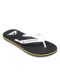 Klapki dla Mężczyzn MOLOKAI CORE. Szare klapki męskie Quiksilver, z gumy. Za 84.99 zł.
