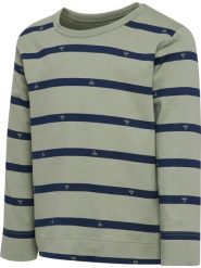 Hummel Koszulka z długim rękawem hmlMINI REG STRIPY BEE — bawełna organiczna, w. Szare t-shirty damskie Hummel, l, bez wzorów, z bawełny, klasyczne, bez kołnierzyka. Za 135.39 zł.