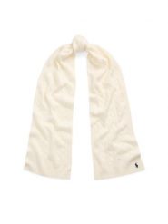 Polo Ralph Lauren Szalik 455956296002 Écru. Rękawiczki damskie Polo Ralph Lauren, bez wzorów, z materiału. Za 679.99 zł.
