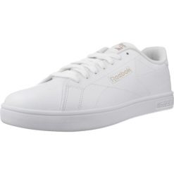 Buty REEBOK COURT CLEAN Biały. Białe obuwie sportowe damskie Reebok, bez wzorów, z syntetyku, trekkingowe. Za 237.99 zł.