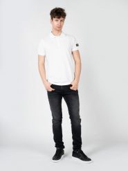 Iceberg Koszulka Polo | F031631A | Mężczyzna | Biały. Białe koszulki polo męskie Iceberg, m, bez wzorów, z bawełny, eleganckie, bez ramiączek. W wyprzedaży za 419.00 zł.