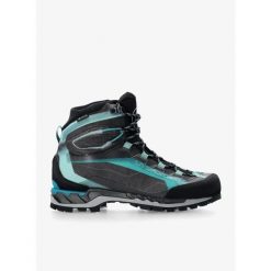 Buty trekkingowe damskie La Sportiva Trango Tech GTX. Niebieskie obuwie sportowe damskie La Sportiva, bez wzorów, trekkingowe. Za 1,375.49 zł.