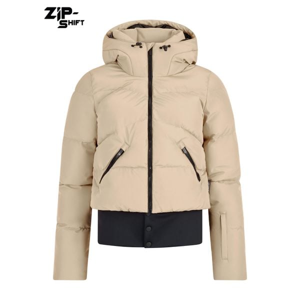 Damska kurtka narciarska Protest Preppy. Brązowe kurtki damskie Protest, na zimę, l, bez wzorów, bez kaptura, narciarskie. Za 738.00 zł.