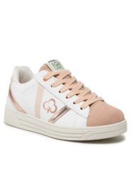 Primigi Sneakersy 3876233 M Biały. Białe buty sportowe dziewczęce Primigi, bez wzorów, ze skóry, bez zapięcia. Za 299.99 zł.