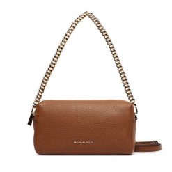 Torebka MICHAEL Michael Kors. Brązowe torebki do ręki damskie MICHAEL Michael Kors, bez wzorów, klasyczne, bez dodatków. Za 769.99 zł.