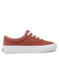 Polo Ralph Lauren. Czerwone trampki i tenisówki damskie Polo Ralph Lauren, bez wzorów, bez zapięcia. Za 329.99 zł.