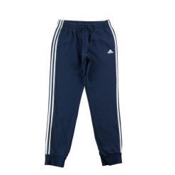 Second life - Spodnie dresowe damskie Adidas slim - Jak nowy. Niebieskie spodnie dresowe damskie Adidas, l, bez wzorów, z dresówki, do biegania. Za 106.46 zł.