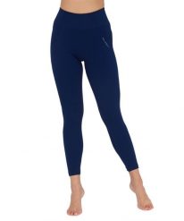 Legginsy damskie z wysokim stanem Brubeck CASUAL. Zielone legginsy damskie Brubeck, xs, bez wzorów, z dzianiny. Za 169.00 zł.