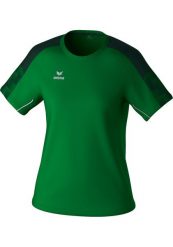 Koszulka damska Erima Evo Star. Zielone koszulki sportowe damskie Erima, bez wzorów, z materiału, bez kołnierzyka, bez ramiączek, do piłki nożnej. Za 143.50 zł.