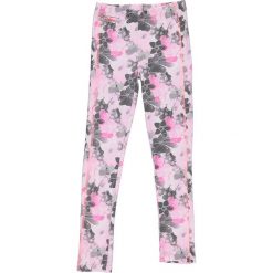 Legginsy "LWPAOLA 106" w kolorze szaro-jasnoróżowym. Czerwone legginsy dla dziewczynek marki LEGO Wear, bez wzorów. W wyprzedaży za 65.95 zł.
