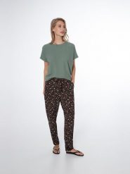 Koszulka damska Protest PRTFRAN t-shirt. Zielone t-shirty damskie Protest, m, bez wzorów, biznesowe, bez kołnierzyka. Za 119.90 zł.