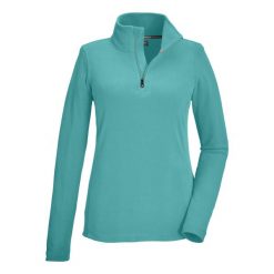Bluza damska Killtec KSW 101 WMN FLC SHRT. Czarne bluzy damskie KILLTEC, bez wzorów, bez kaptura. Za 149.99 zł.