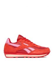 Reebok Sneakersy EO-CLASSIC AZ 100250703 Czerwony. Czerwone buty sportowe dziewczęce Reebok, bez wzorów, ze skóry, bez zapięcia. Za 229.99 zł.