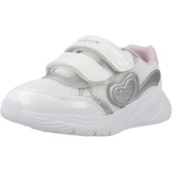 Buty GEOX B SPRINTYE GIRL Biały. Białe trekkingi damskie Geox, trekkingowe. Za 149.99 zł.