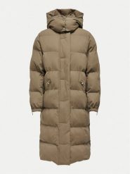 JDY Płaszcz zimowy Flotte 15330181 Brązowy Regular Fit. Brązowe kurtki damskie JDY, na zimę, s, bez wzorów, z syntetyku, bez kaptura. Za 379.99 zł.