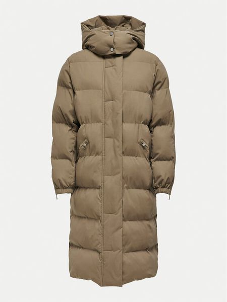 JDY Kurtka zimowa Flotte 15330181 Brązowy Regular Fit. Brązowe kurtki damskie JDY, na zimę, xl, bez wzorów, z syntetyku, bez kaptura. Za 199.99 zł.